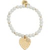 Heart Charm Bracelet for Women, Layered Gold Tone Chain Jewelry with Multiple Heart Charms - 3 of 4
