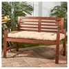 Kensington Garden 18"x51" Outdoor Bench Cushion - 2 of 4