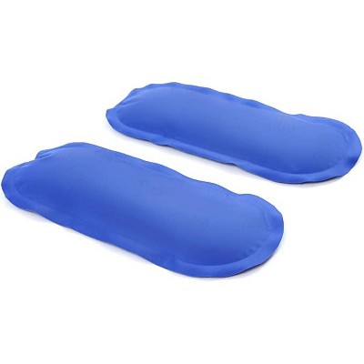 Thrive 2 Pack Reusable Cold Compress Ice Packs for Injury, Soft Touch Gel Ice Pack for Pain Relief & Rehabilitation