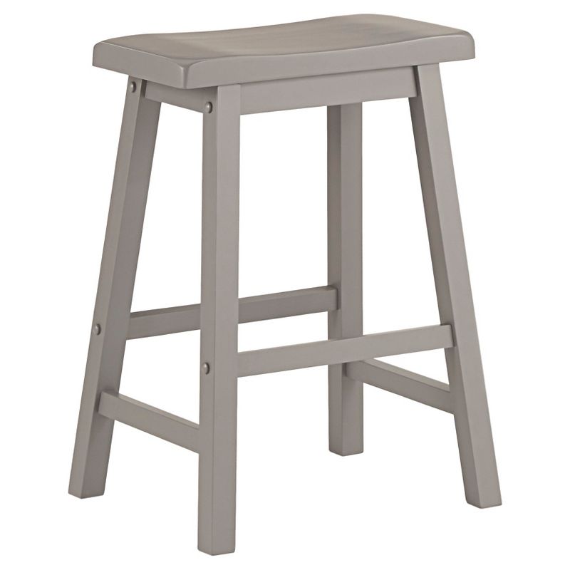 Set of 2 24" Vinton Counter Height Barstools Wood - Inspire Q, 4 of 10