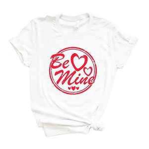 Simply Sage Market Women's Be Mine Circle Short Sleeve Graphic Tee - 1 of 3