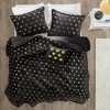 Mi Zone Audrey Metallic Print Plush Microfiber Soft Comforter Set with Throw Pillow - 2 of 4