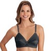 Collections Etc Cross-Your-Heart Design Double-Lined Cotton Bra - image 2 of 4