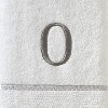 SKL Home By Saturday Knight Ltd Casual Monogram Hand Towel Set O - 2-Count - 16X26", White - 3 of 3