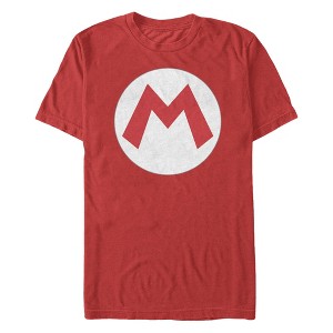 Men's Nintendo Mario Circle Icon T-Shirt - 1 of 4