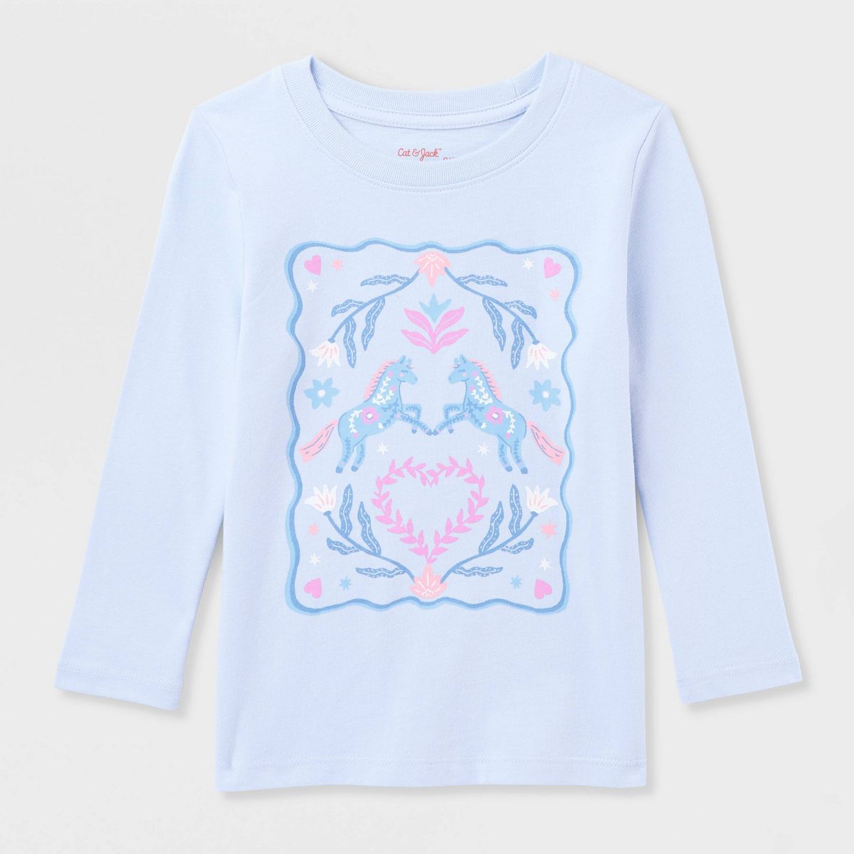Toddler Girls' Long Sleeve Classic Graphic T-Shirt - Cat & Jack™ - thumbnail 5