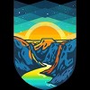 Men's Design By Humans Vintage Grand Canyon Summer Sunrise By Glennjonez T-Shirt - 2 of 4