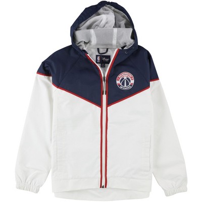 G-III Sports Womens Washington Wizards Windbreaker Jacket