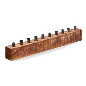 TAG Timber Taper Centerpiece - 1 of 2