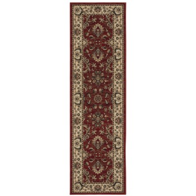 Oriental Weavers Ariana 311C3 Red/ Ivory Indoor Area Rug - 2'3" x 7'9"