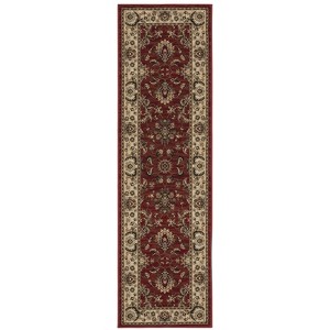 Oriental Weavers Ariana 311C3 Red/ Ivory Indoor Area Rug - 2'3" x 7'9" - 1 of 2