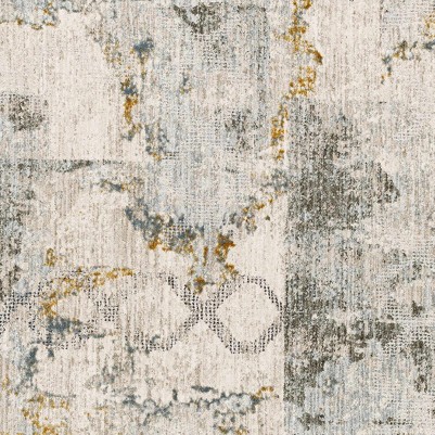 taupe, off white, medium gray, teal, light gray, mustard