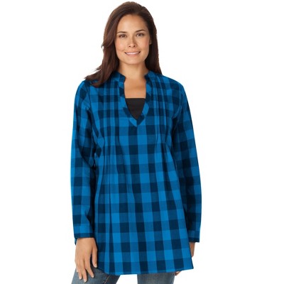 Woman Within Plus Size Layered-Look Tunic