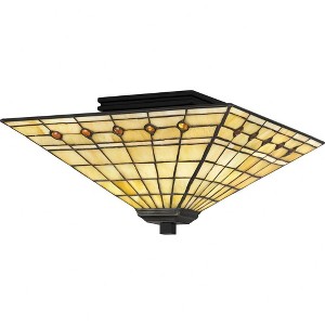 Quoizel Lighting Braden 2 - Light Flush Mount in  Matte Black - 1 of 4