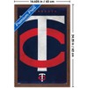 Trends International MLB Minnesota Twins - Logo 25 Framed Wall Poster Prints - 3 of 4
