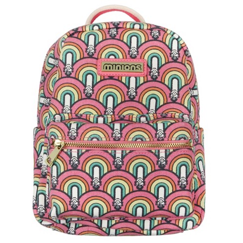 Despicable Me Minions Artist Series Rainbow Mini Canvas Backpack Multicoloured