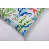 Outdoor/Indoor Tufted Seat Cushions Coral Bay Blue - Pillow Perfect - 2 of 4