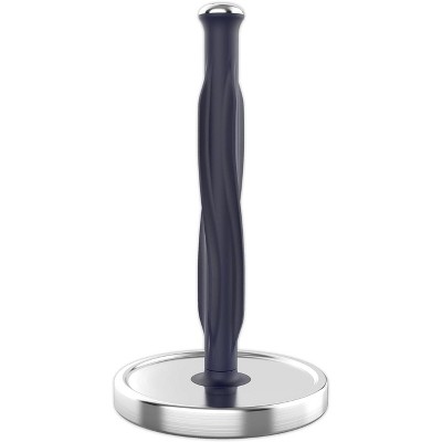 One-Handed Tear Paper, Countertop,Rotation Freestanding Kitchen Paper Holder Stand, with Weighted Base