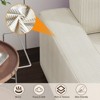 Striped Corduroy 96 Inch Extra Large Sectional Sofa, L Shaped Contemporary Couch with Deep Seating, Comfortable Sofa - 3 of 4
