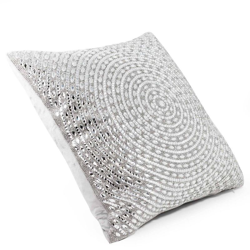 16"x16" Gatsby Square Throw Pillow - Sparkles Home, 3 of 6