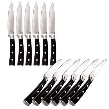 BergHOFF Classico Stainless Steel Steak Knife Set, Triple-rivet Handle