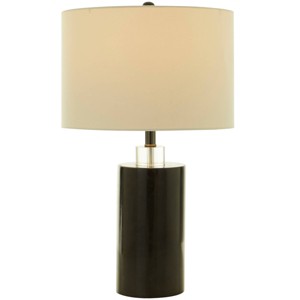 Marble Thick Stand Table Lamp with Drum Shade - Olivia & May - 1 of 4