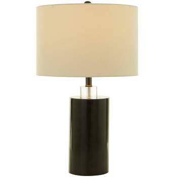 11 X 6 Metal Geometric Battery Operated Accent Lamp With Included Fixed  Led Light Brown - Olivia & May : Target