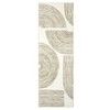 Garvee Geometric Stripes Area Rugs for Living Room Bedroom Soft Non Slip Low Pile Throw Rug Soft Washable Area Rug - 4 of 4