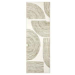 Modern Abstract Living Room Rugs, Indoor Contemporary Soft Non Slip Bedroom Carpet, Machine Washable Indoor Floor Rugs for Dining Room Nursery - 1 of 4