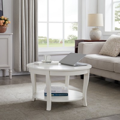 Modern End Table Coffee Table for Living Room, Storage Shelf Center Sofa Tea Table for Home Office Furniture