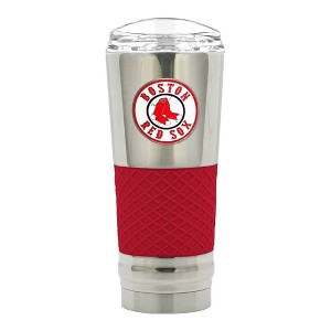 MLB Boston Red Sox 24oz Chrome Draft Tumbler - 1 of 2