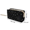 Unique Bargains Women's Durable Portable Stars Makeup Bag 1 Pc - 2 of 3