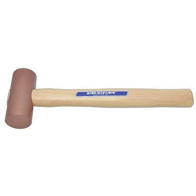 VAUGHAN CM150 Mallet,Copper,24 oz.,11-1/2 In. L