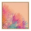 Kate & Laurel All Things Decor 30"x30" Sylvie Sun Burn 2 Wall Art by Alicia Bock Natural: Contemporary Style, Framed Canvas - 2 of 4