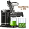 WHALL Masticating Juicer, High-Yield Cold Press Juicer, Electric Juicer for Vegetables & Fruits, Quiet Motor Reverse Function, Easy to Clean. - 4 of 4