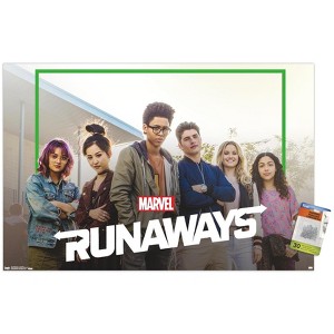 Trends International Marvel Comics TV - The Runaways - TV One Sheet Unframed Wall Poster Prints - 1 of 4