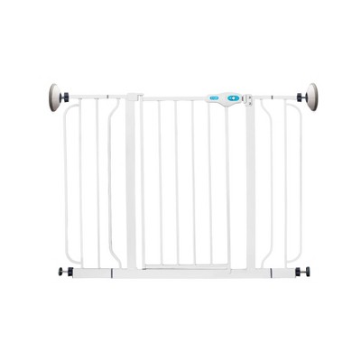 regalo extra tall baby gate with walk through door