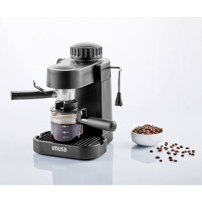 IMUSA 4 Cup Electric Espresso/Cappuccino Maker 800 Watts - Black, 6 of 8