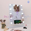 HOMLUX Wireless Charging Makeup Mirror - Adjustable LED, Detachable 10X Magnification, Smart Touch - 4 of 4