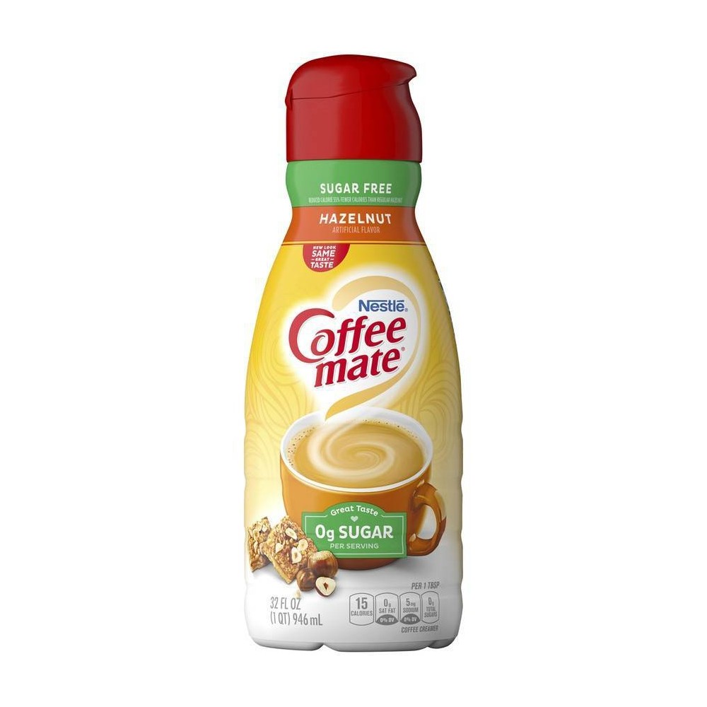 UPC 050000848089 product image for Coffee Mate Hazelnut Coffee Creamer - 1qt | upcitemdb.com