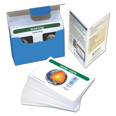 NewPath Learning Earth Science Vocabulary Builder Flash Card Set, Middle School