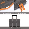 Hachikiko 360 Protective 15-15.6 Inch Laptop Shoulder Bag - Side Open Messenger Bag with 4 Zipper Pockets - 4 of 4