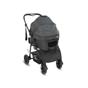 Furmates Hauler 2-in-1 Pet Stroller for Dogs and Cats with Removable Carrier, Canopy and Storage Pockets - 55 Lbs. Weight Capacity - 1 of 4