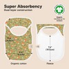 KeaBabies 8-Pack Hallo Baby Drool Bibs , Baby Bibs for Boys, Girls, Pull-on Bibs for Baby Boy, Baby Girl, Baby Bib Unisex - 3 of 4