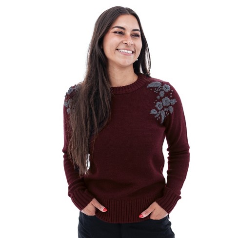 Aventura Clothing Women's Lindley Embroidered Sweater - image 1 of 4