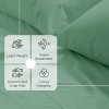 LISM 100% Cotton Fitted Sheet Deep Pocket Fitted Sheet, Fits Mattress Upto 16" - 2 of 4