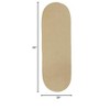 Colonial Mills Reversible Flat-Braid (Oval) Runner Braided Runner, Linen 2'4"x8', Oval Shape - 2 of 3