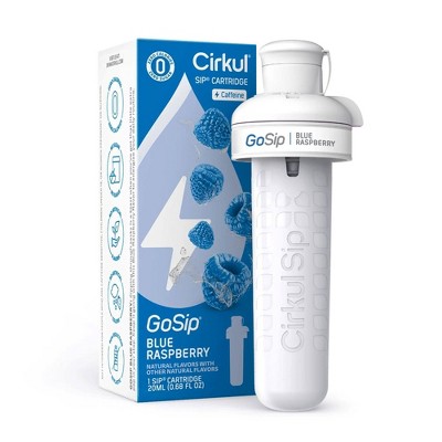 Cirkul GoSip Blue Raspberry Flavored Water Cartridge