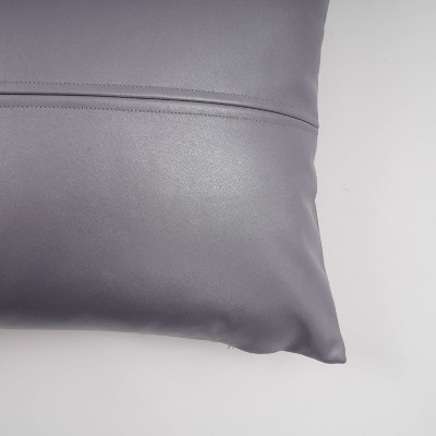 Leather Pillows Target, Leather Lumbar Pillow Target