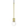 Livex Lighting Lansdale 1 - Light Pendant in  Satin Brass - 3 of 4